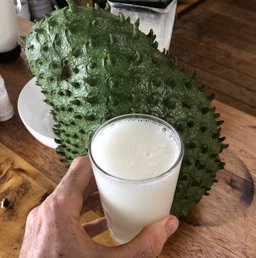 100% fresh soursop juice