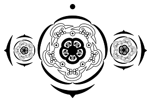 Floral diagram showing partial inflorescence