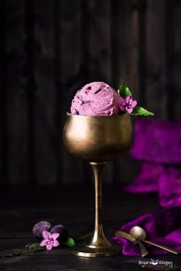 Jamun Ice Cream (Black Plum Ice Cream).