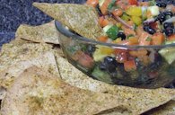 Papaya Black Bean Salsa