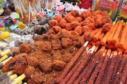 Tamarind candy pieces are wrapped in cellophane. They should be kept in the cupboard inside a plastic bag. It is a very spicy sweet