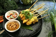 Satay Chicken, Peanut Sauce