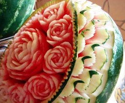 Watermelon carving